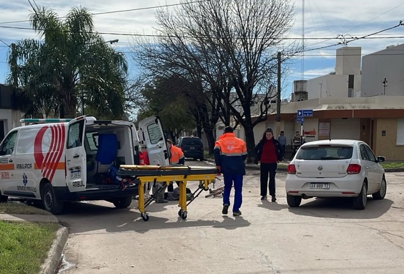 Morteros: Un lesionado en un choque